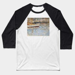 Port of Nice by Berthe Morisot Baseball T-Shirt